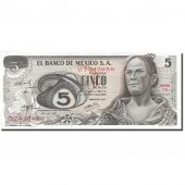 Mexique, 5 Pesos, 1969-1974, KM:62b, 1971-10-27, NEUF