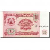 Tajikistan, 10 Rubles, 1994, 1994, KM:3a, UNC(65-70)