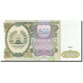 Tajikistan, 200 Rubles, 1994, 1994, KM:7a, NEUF