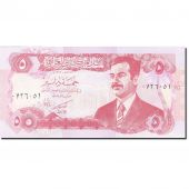 Iraq, 5 Dinars, 1992-1993, 1992, KM:80b, NEUF