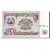 Tajikistan, 20 Rubles, 1994, 1994, KM:4a, NEUF