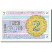 Kazakhstan, 2 Tyin, 1993-1998, KM:2a, 1993, UNC(65-70)