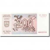 Lithuania, 200 Talonu, 1993, 1993, KM:45, NEUF