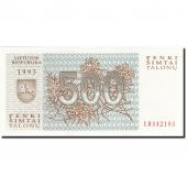 Lithuania, 500 Talonu, 1993, 1993, KM:46, NEUF