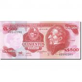 Uruguay, 500 Nuevos Pesos, 1978-1988, KM:63a, Undated (1991), SPL