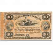 Uruguay, 10 Pesos = 1 Doblon, 1870-1871, KM:S172b, 1871-08-01, TTB