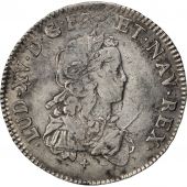 Louis XV, 1/2 Ecu de France 1721 W Lille, KM 465.13