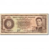 Paraguay, 50 Guaranies, 1952, 1952, KM:197a, VF(20-25)