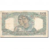 France, 1000 Francs, 1945, KM:130a, 1947-01-09, VF(30-35), Fayette:41.18