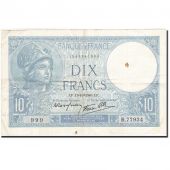 France, 10 Francs, 1915, KM:84, 1940-10-17, EF(40-45), Fayette:7.17