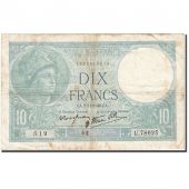 France, 10 Francs, 1915, 1940-11-07, KM:84, B+, Fayette:7.19