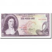Colombia, 2 Pesos Oro, 1972-1973, KM:413b, 1977-07-20, UNC(65-70)