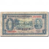 Colombia, 1 Peso Oro, 1953, KM:398, 1953-08-07, VG(8-10)