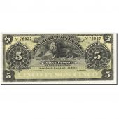 Costa Rica, 5 Pesos, 1900, KM:S163r1, 1899-04-01, NEUF