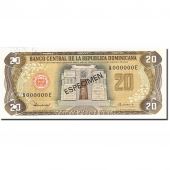 Dominican Republic, 20 Pesos Oro, 1977-1980, 1980, SPECIMEN KM:120s1, UNC(65-70)