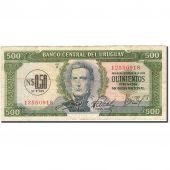 Uruguay, 0.50 Nuevo Peso on 500 Pesos, 1975, KM:54, Undated (1975), VF(20-25)