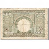 Maroc, 50 Francs, 1948-1951, KM:44, 1949-12-02, B