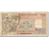 Algeria, 5000 Francs, 1946-1948, 1947-01-17, KM:105, TB