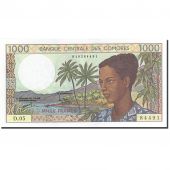 Comoros, 1000 Francs, 1984-1986, 1994, KM:11b, UNC(65-70)
