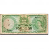 Fiji, 1 Pound, 1953-1967, KM:53e, 1962-12-01, VF(20-25)