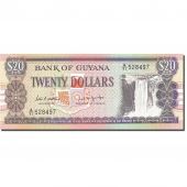Guyana, 20 Dollars, 1966, KM:24d, 1989, UNC(65-70)