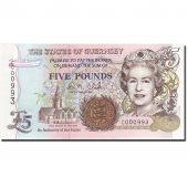 Guernsey, 5 Pounds, 2000, 2000, KM:60, NEUF