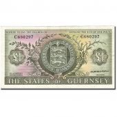 Guernsey, 1 Pound, 1969-1975, Undated (1965-1975), KM:45b, TTB