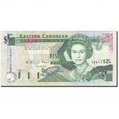Etats des caraibes orientales, 5 Dollars, 2003, Undated (2003), KM:42l, TTB