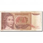 Yougoslavie, 10,000 Dinara, 1992, 1992, KM:116b, TB
