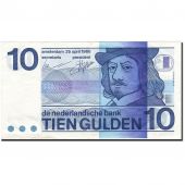 Pays-Bas, 10 Gulden, 1966-1972, KM:91b, 1968-04-25, TTB