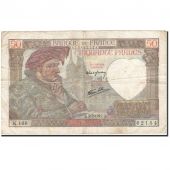 France, 50 Francs, 1941, 1942-02-05, KM:93, TB, Fayette:19.19