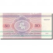 Blarus, 50 Rublei, 1992-1996, 1992, KM:7, SUP+