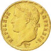 Premier Empire, 20 Francs or au revers Empire 1813 Paris, KM 695.1