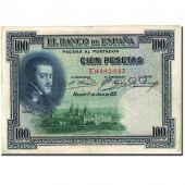 Billet, Espagne, 100 Pesetas, 1925, 1925-07-01, KM:69c, TTB