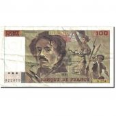 France, 100 Francs, 100 F 1978-1995 Delacroix, 1978, 1993, TTB