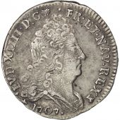 Louis XIV, 10 Sols aux insignes 1707 Bordeaux, KM 349.5