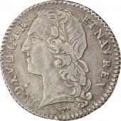 Louis XV, 1/10 Ecu au bandeau 1742 Paris, KM 511.1