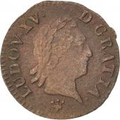 Louis XV, Liard  la vieille tte 1770 Reims, KM 543.9