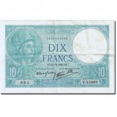 France, 10 Francs, 10 F 1916-1942 Minerve, 1915, 1940-12-12, TTB+ Fay 7.24