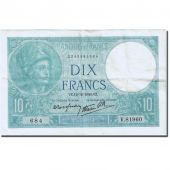 France, 10 Francs, 10 F 1916-1942 Minerve, 1915, 1940-12-12, SUP, Fay 7.24