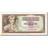 Billet, Yougoslavie, 10 Dinara, 1968-1970, 1968-05-01, KM:82b, SUP