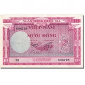 Banknote, South Viet Nam, 10 Dng, 1955, Undated (1955), KM:3a, AU(55-58)