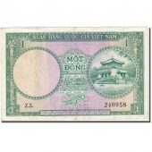 Billet, South Viet Nam, 1 Dng, 1956, 1956, KM:1a, TTB