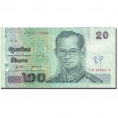Banknote, Thailand, 20 Baht, 2002, 2003, KM:109, VF(20-25)
