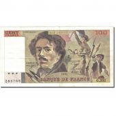 France, 100 Francs, 100 F 1978-1995 Delacroix, 1968-1981, 1991, SUP, KM:154e