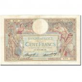France, 100 Francs 1908-1939 Luc Olivier Merson, 1923-1927 VF(30-35) KM:78c