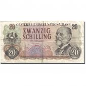 Banknote, Austria, 20 Schilling, 1956-1965, 1956-07-02, KM:136a, EF(40-45)