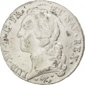 Louis XV, Ecu au bandeau 1763 Bayonne, KM 512.12