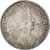 Louis XIV, Ecu aux palmes 1694 atelier illisible, KM 298