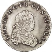 Louis XV, 1/3 Ecu de France 1721 Caen, KM 457.5